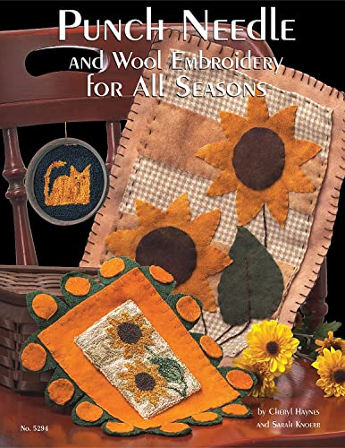 Punch Needle and Wool Embroidery for All Seasons (Design Originals)