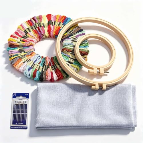 Needlepoint Canvas Kit, 19.7" X 19.7" 14-Mesh Blank Needlepoint Canvas