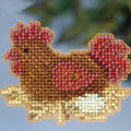 Chicken or The Egg - Mill Hill Beaded Cross Stitch Kit MH183206