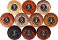 Crochet Thread 10 Balls Size 8 for Crochet Cross Stitch Needlepoint Hand Embroidery (caffee Series) - color: Caffee Series