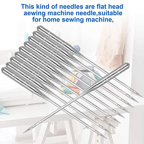 50 PCS Embroidery Sewing Machine Needles Size 75/11, Household Sewing Needles for Brother Sewing Machine1 - style: Size 75/11