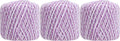 ThreadArt 100% Cotton Crochet Thread Size 10, Variegated Lavenders - color: VARIEGATED LAVENDERS, size: SIZE 10 - 3 PACK
