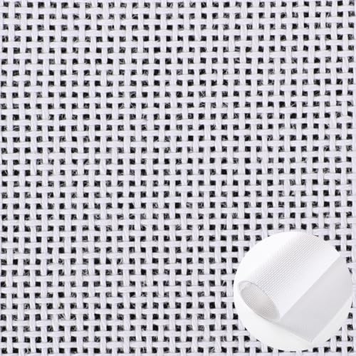 Knitgrip 1 Pack 36 x 61 Inches Needlepoint Canvas, 13 Mesh, Pure Cotton - size: 36 x 61 Inches