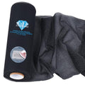 Simthread Fusible Iron-on Embroidery Backing Interfacing - 7" x 10 Yard Roll - color: Black, size: 7" x 10Y Roll