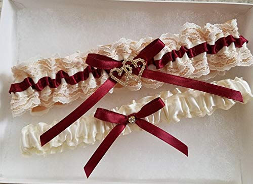 ITIsparkle 3/8" Inch Double Faced Satin Ribbon 50 Yards-Roll Set for Gift Wrapping Scrap Books Party Favor Hair Braids Baby Shower Decoration Floral Arrangement Craft Supplies, Burgundy 277# Ribbon - color: Burgundy
