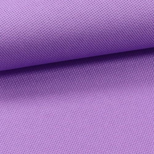 KCS 12" x 59" (30cmx 149cm) 18CT Counted Cotton Aida Cloth Cross Stitch Fabric (Lavender) - color: Lavender