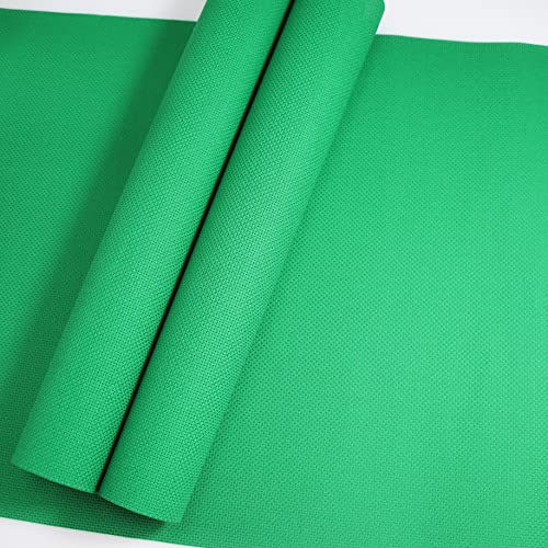 KCS 3 pc of 15" x 18" Counted Cross Stitch Cotton Aida Cloth Needlework Fabric,14CT,Green - color: Green, size: 14CT