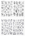 122 Pcs Embroidery Patterns Water Soluble Stick and Stitch Embroider Paper Wash Away Embroidery Stabilizers Tear Away Patterns Water Soluble Stabilizer for Hand Sewing Lover