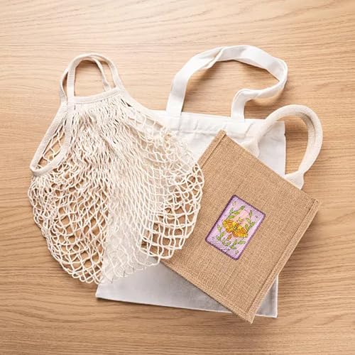 GLOBLELAND 4 Sheets Tarot Cards Water Soluble Embroidery Pattern - color: Tarot Cards
