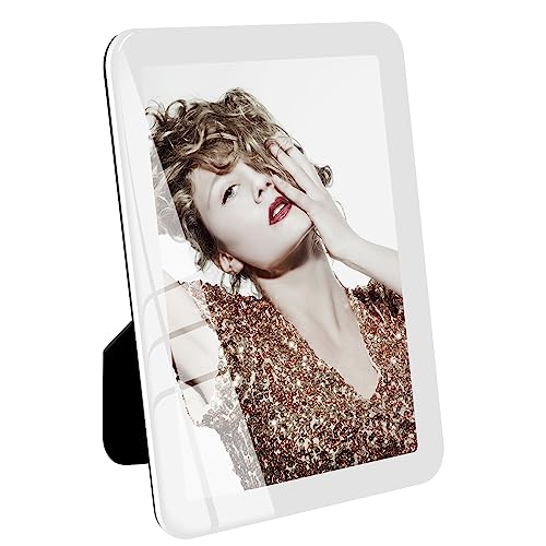 Bluesun 4×6 Picture Frame White, Vertical & Horizontal Wall & Tabletop - color: white, size: 4x6 （1 Pcs）