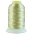 ThreadArt Metallic Embroidery Thread, 1000M, No. L4 - Light Gold - color: Light Gold