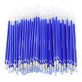 Heat Erasable Pen Refill, Precise Auto Vanishing Fabric Marker for Sewing Quilting Plastic Steel Tip Black 13cm 100pcs