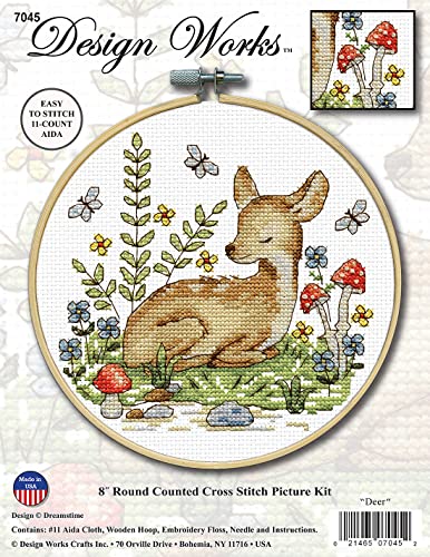 Deer Counted Cross Stitch Kit