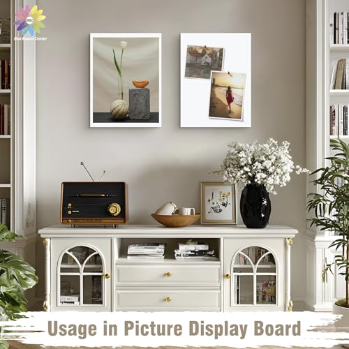 Mat Board Center Pack of 10 Acid-Free Foam Board White 16x20 in 1/8" Thick - color: White, size: 16x20