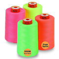 New brothread 4 Large Cones All Purpose Polyester Thread -Neon Colors - color: Neon Colors