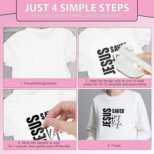 23 Pcs Bible Verse Dtf Transfers Ready to Press Iron on Transfers - color: Bible Verse