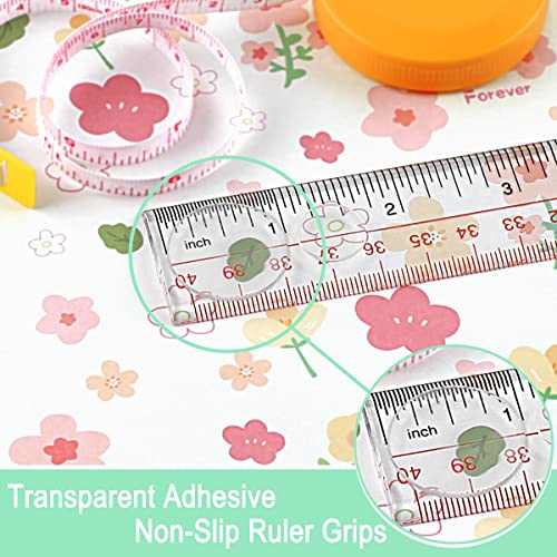 Ruler Grips, Transparent Strong Adhesive Non-Slip Grips