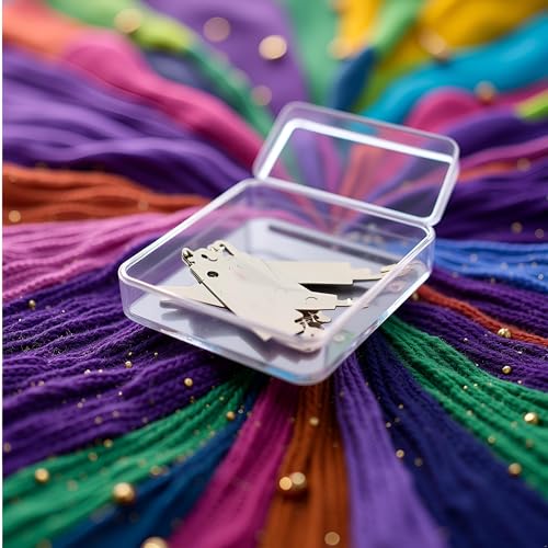 20pcs Silver Metal Large Eye Needle Threaders Embroidery for Cross Stitch Threading Too Embroidery Cross Stitch Sewing Tools Crafts and Sewing