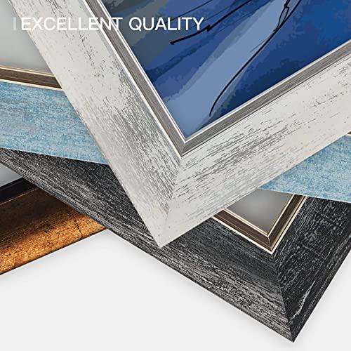 XUANLUO 5x7 Picture Frames Set of 4,Rustic Retro Photo Frame(Multicolor) - color: Multicolor-4pcs, size: 5 x 7 inch