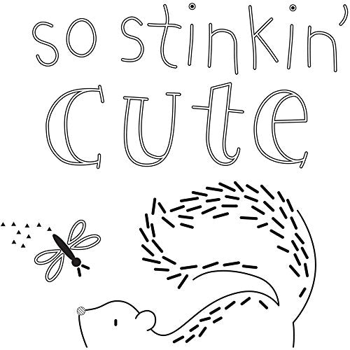 Dimensions 'So Stinkin' Cute' Beginner's Embroidery Kit, 5'' x 5''