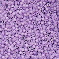 John Bead 25g Cylin Beads Opaque Light Purple 11/0 Glass Cylindrical Seed Beads for Jewelry Bracelets Necklaces Earrings Making Embroidery - color: Light Purple