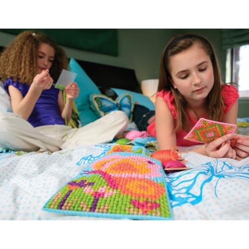 4M Easy-to-Do Cross Stitch Kit - DIY Mini Tote Bag Sewing Set for Kids 8+ - style: 2025