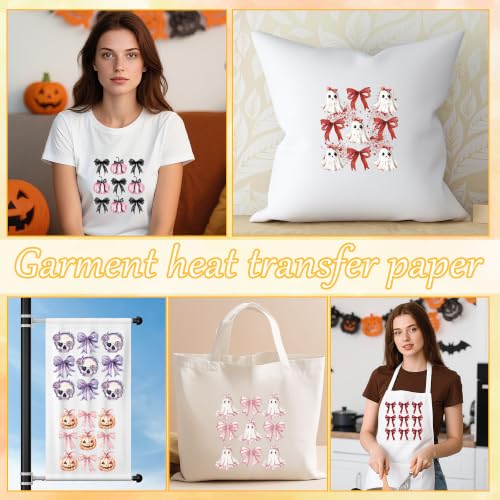Halloween DTF Transfers Ready to Press, Iron on Decals for T-Shirts - color: Halloween551