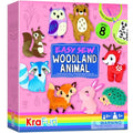KRAFUN Woodland Animal Sewing Kit for Kids Ages 6+ | 8 Dolls - color: Woodland Animal