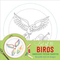 Birds Embroidery Pattern Transfers (set of 10 hoop designs!)