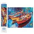 DIAMOND DOTZ Dream Boats Sea Diamond Painting Kit for Adults with Gems - size: Dream Boats"