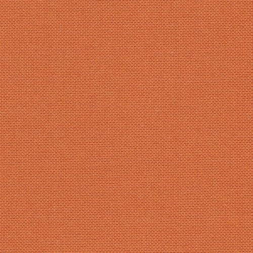 Wizardi Murano Pumpkin 3984 4010, Precut Zweigart 32 Count Evenweave Cross Stitch Fabric, Cotton Viscose Embroidery Cloth, 19x27 in for Adults - color: Pumpkin