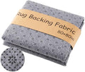 BESGEER 80×80 Inch Non-Slip Rug Backing Tufting Cloth - size: 6'8" x 6'8" (Rectangular)