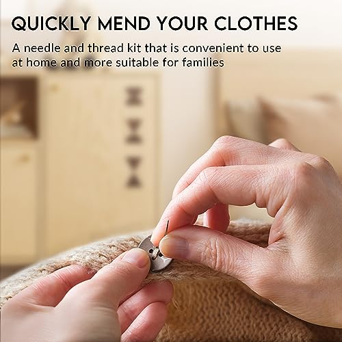 Coquimbo Professional Sewing Kit for Adults, 213 Pieces Sewing Tools - color: Black, size: XXL