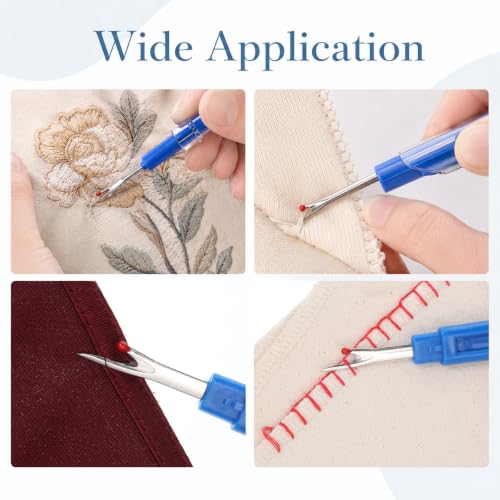 7 PCS Seam Rippers for Sewing, Thread Remover Tool with Storage Case