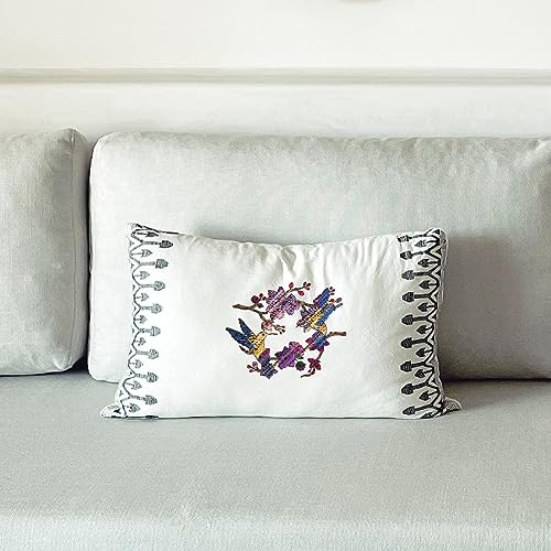 BENECREAT 4Sheets 18Pcs Water Soluble Embroidery, 11.7x8.3inch Birds and Flowers Pattern Transfers Water Soluble Stabilizer for Embroidery Stick and Stitch Embroidery Designs - color: Birds and Flowers