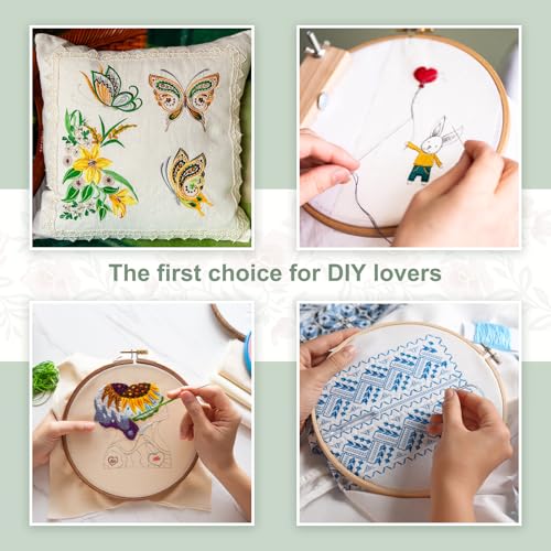 PATIKIL 14 Count Cross Stitch Cloth 59"x39", 1 Pcs Embroidery Cotton Fabric DIY Cross Stitch for Handmade Needlework Art Crafts Machine Embroidery, Beige - color: Beige, size: 59"x39"