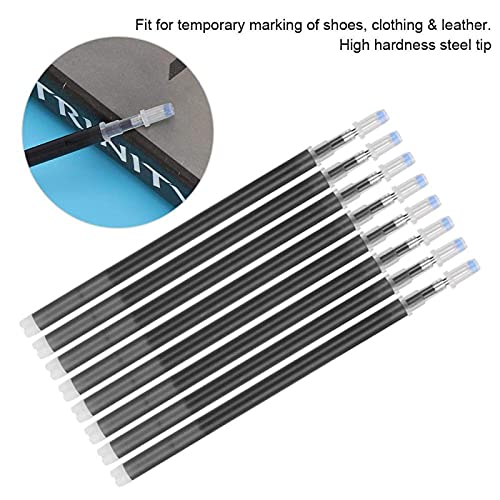 Heat Erasable Fabric Marking Pen Refills, 100-Piece Set, Black, for Sewing, Quilting and Dressmaking