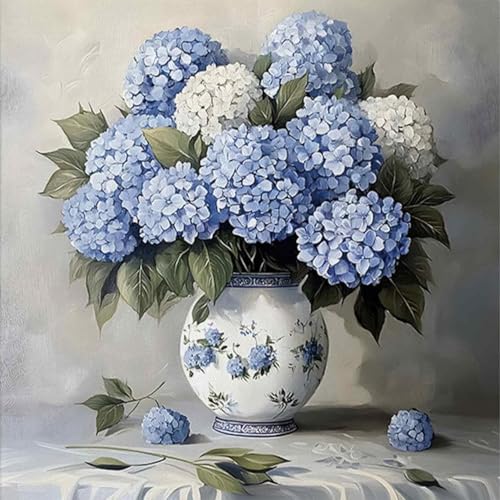 WUSARPLY Flower Stamped Cross Stitch Kits for Beginners Adults - color: J177
