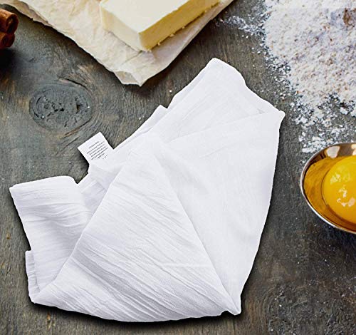 Bulk 192-Pack Commercial Kitchen Flour Sack Towels, 28 x 28 Inches, White - color: White, size: 192 Pack