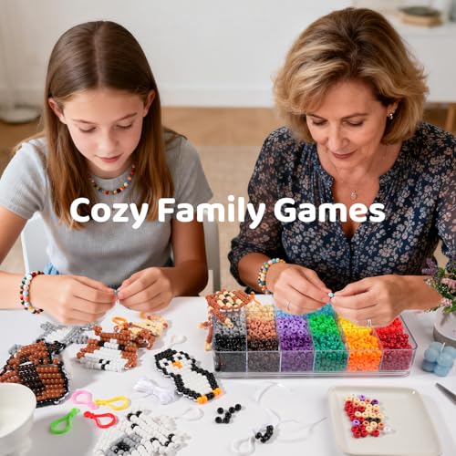 Pony Beads for Crafts, Keychain Making Kit Bead Pets DIY Crafts Jewelry Making Kit for Bracelets Bag Charm Necklaces Key Chains - color: rainbow color pony beads