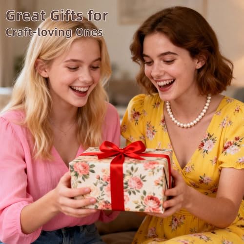 Herdiese Embroidery Kit for Beginners with 33-Stitch Practice Samplers - color: Flower-G (3 Pack)