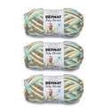 Bernat Baby Blanket Yarn for Crocheting Soft, Beach Babe, 3-Pack - color: Beach Babe, size: 3 Pack, style: Baby Blanket