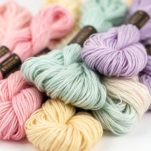 190 Skeins Rainbow Color Embroidery Floss Friendship Bracelet String Cross Stitch Embroidery Thread Cotton Floss Bracelet Yarn, Craft Floss