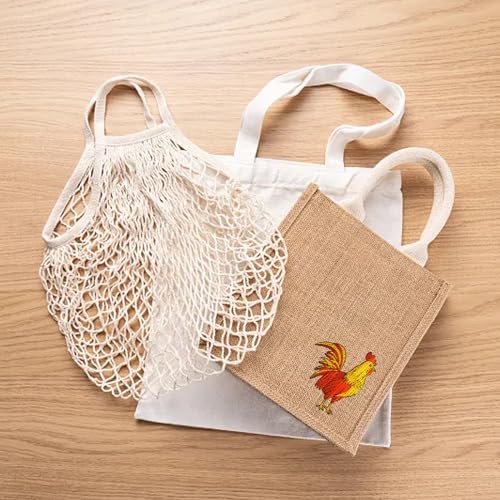 GLOBLELAND 4 Sheets Farmhouse Animals Water Soluble Embroidery Pattern - color: Farm Animals