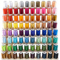 New brothread 80 Spools Polyester Embroidery Machine Thread Kit