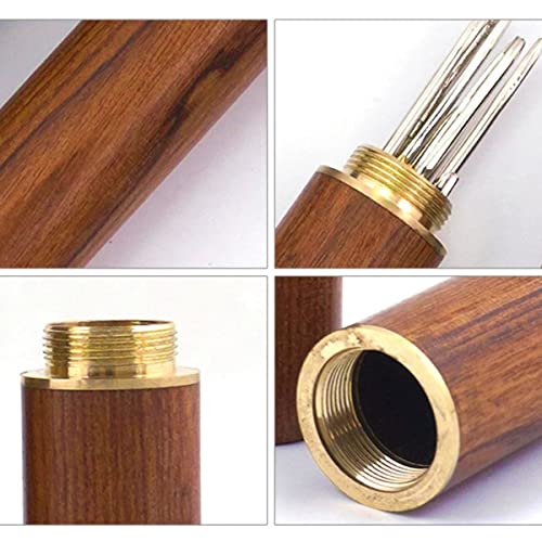 4 Pcs Wooden Sewing Needle Storage Case for Craft Organization