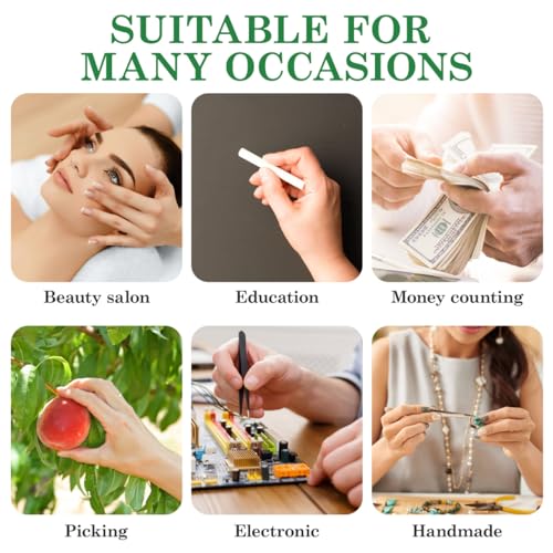 HOMSFOU Felt Thimble Finger Protectors 20 pcs Finger Cots for Sewing Knitting Felting Soft Breathable Guards for Hand Sewing DIY Crafts