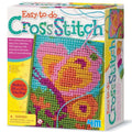 4M Easy-to-Do Cross Stitch Kit - DIY Mini Tote Bag Sewing Set for Kids 8+ - style: 2025