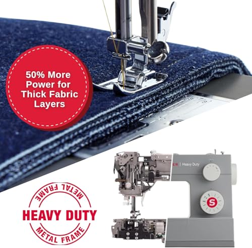 SINGER® 4452 Holiday Bundle Heavy Duty Sewing Machine + Accessory Kit