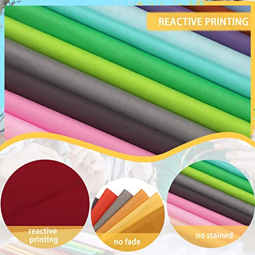 Buryeah 60 Pcs Cotton Fabric Squares for Quilting Sewing, 8 x 8 Inch - size: 8 x 8 Inch